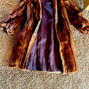 Mink coat